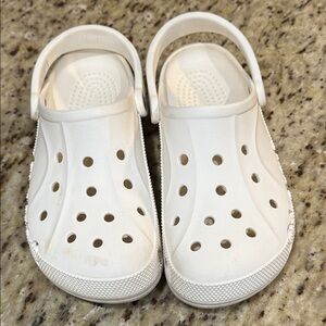 CROCS Baya Clogs White M8/W10